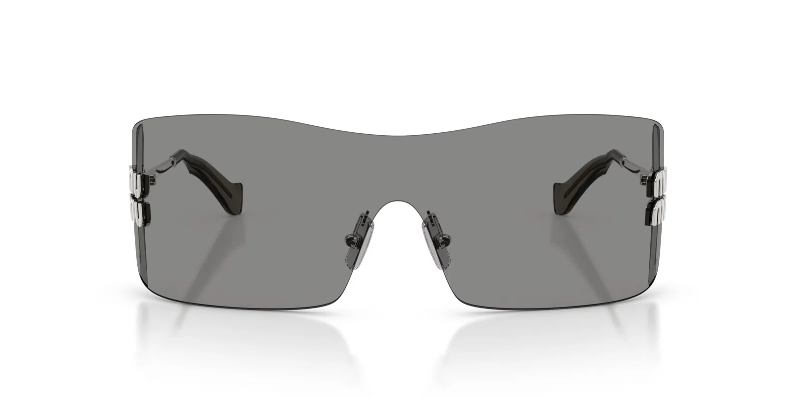 Miu B53S Sunglasses - Silver - view 5